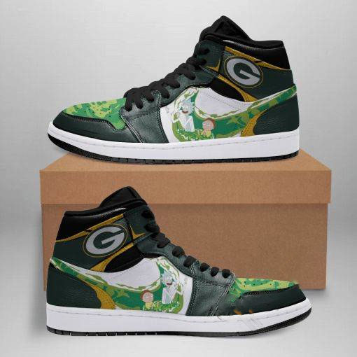 Green Bay Packers Custom Air Jordan Shoes