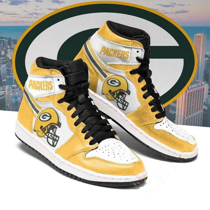 Green Bay Packers Custom Sneaker Air Jordan Shoes 11 Green Bay Packers Custom Sneaker Air Jordan Shoes