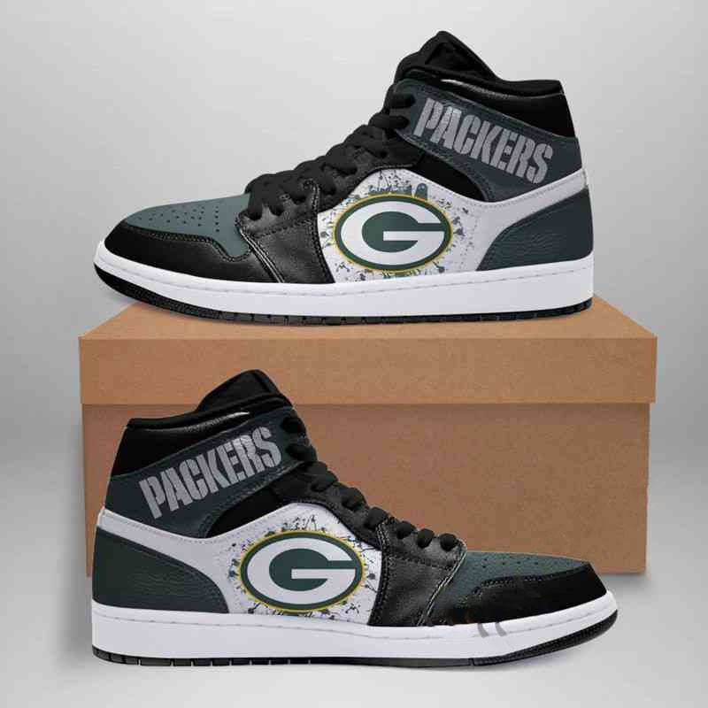Green Bay Packers Nfl Custom Air Jordan Shoes 1 Green Bay Packers Nfl Custom Air Jordan Shoes