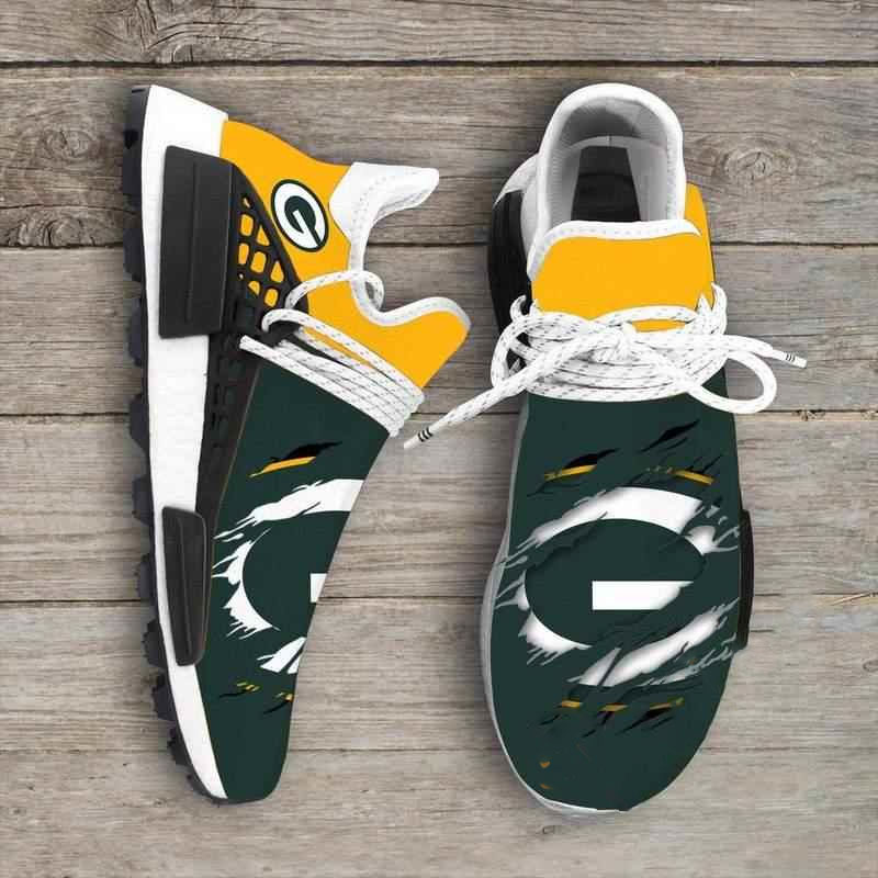 Green Bay Packers NMD Human Shoes 11 Green Bay Packers NMD Human Shoes