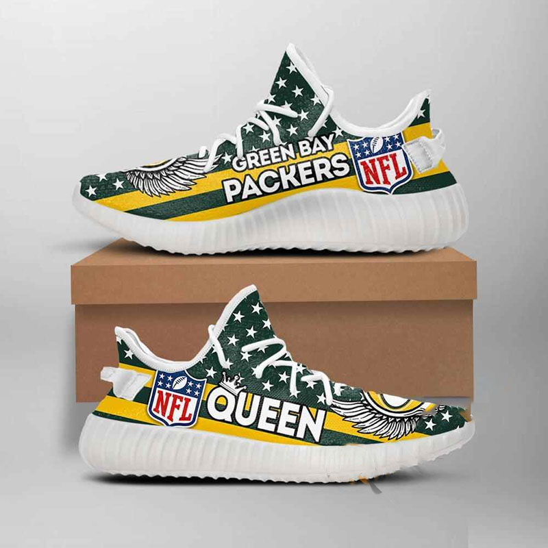 Green Bay Packers Queen Nfl Yeezy Boost