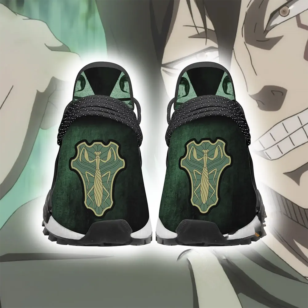 Green Mantis Magic Knight Black Clover Anime Amazon NMD Human Shoes