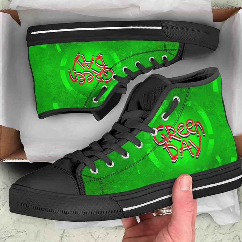 Greenday High Top Shoes 13 Greenday High Top Shoes