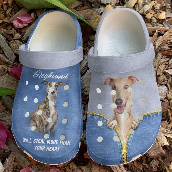 Greyhound Love Crocs Clog Shoes