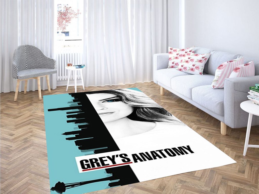 Grey’s Anatomy Meredith Living Room Modern Carpet Rug