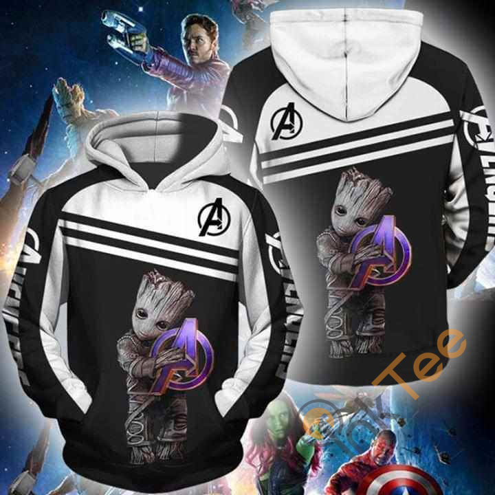 Groot Avengers Endgame Hoodie 3d