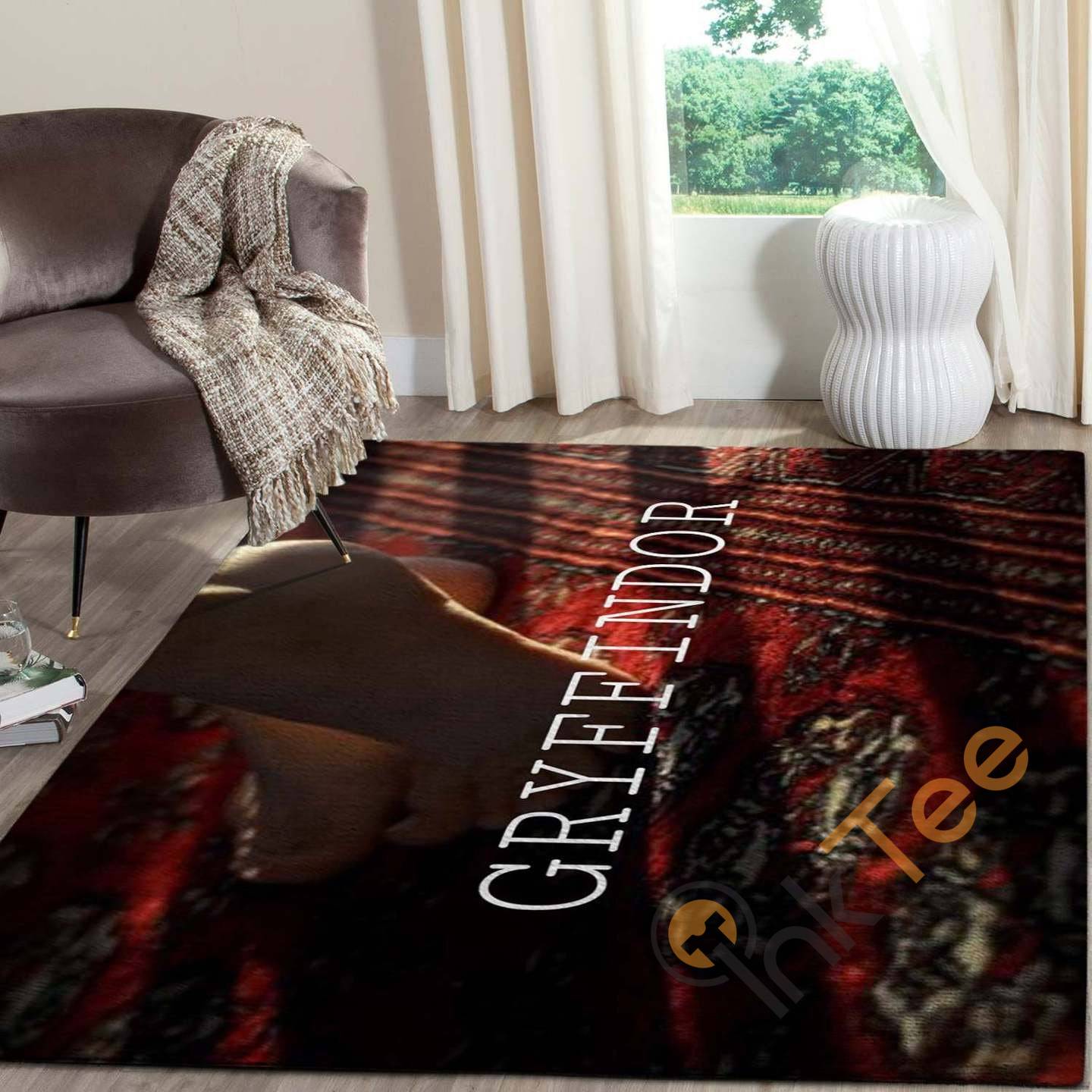 Gryffindor Harry Potter Living Room Carpet Floor Decor Beautiful Gift For Potter’s Fan Hogwarts Rug