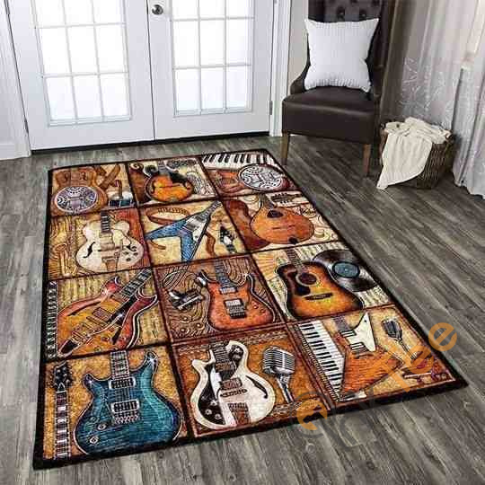 Guitar Area Rug 1 Guitar Area Rug
