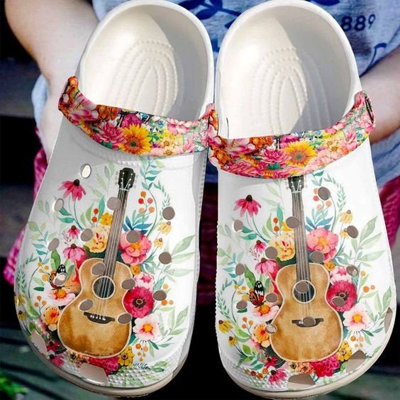 Guitar Crocband Crocs Clog Shoes