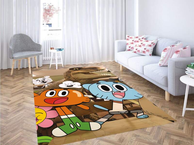 Gumball And Darwin Carpet Rug 1 Gumball And Darwin Carpet Rug