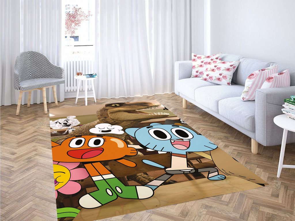Gumball And Darwin Living Room Modern Carpet Rug 4 Gumball And Darwin Living Room Modern Carpet Rug
