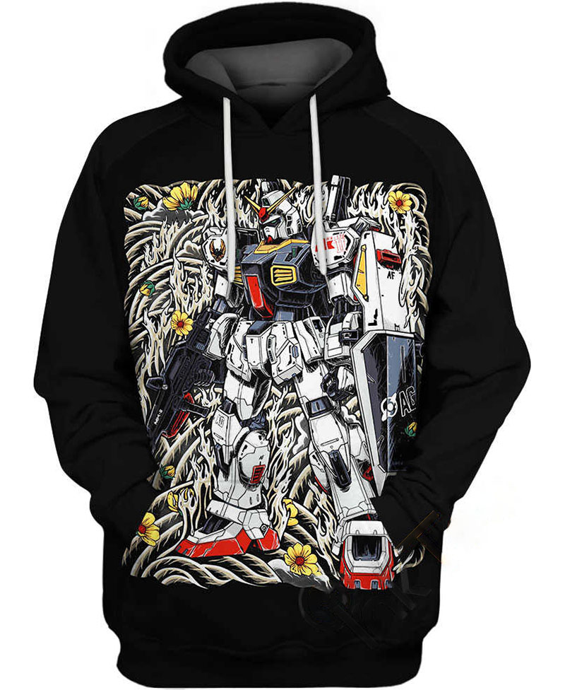 Gundam Mk-ii Hoodie 3D 7 Gundam Mk-ii Hoodie 3D