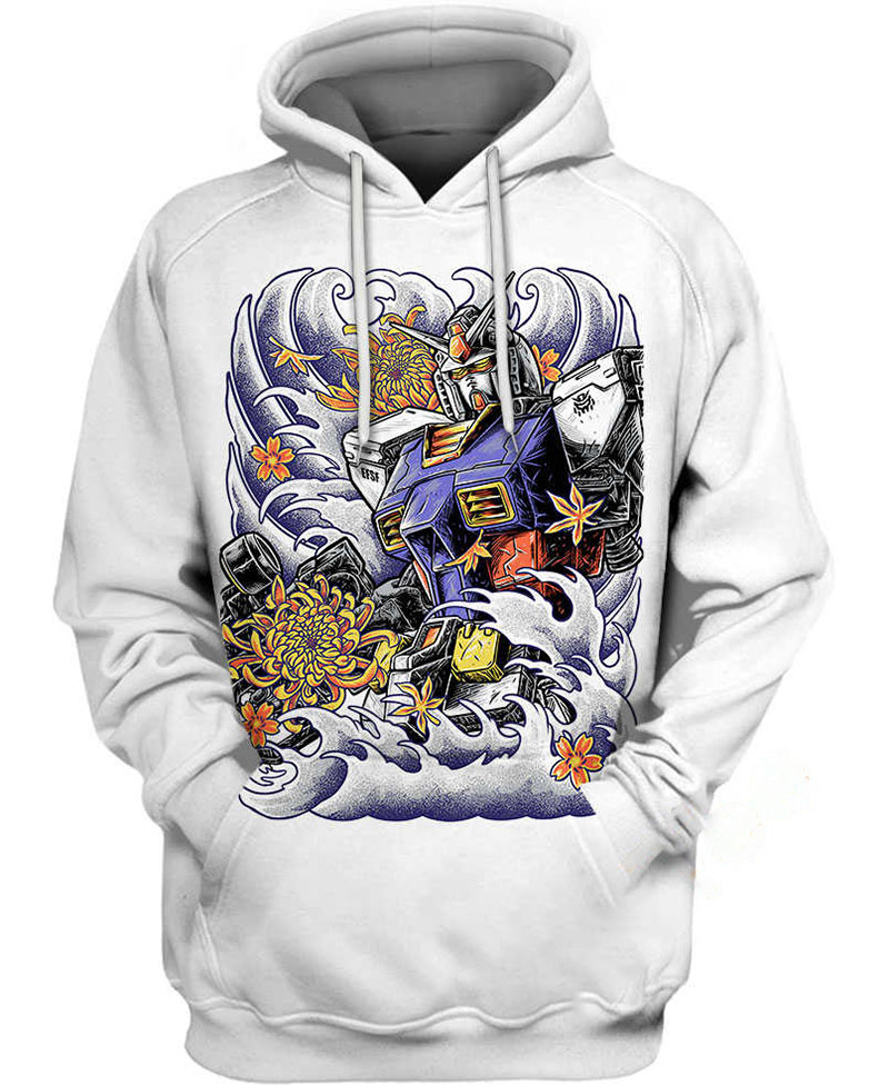 Gundam Rx Hoodie 3D