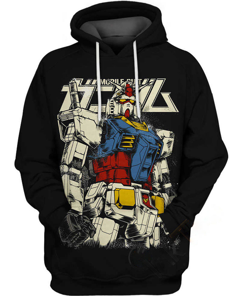 Gundam The First Hoodie 3D