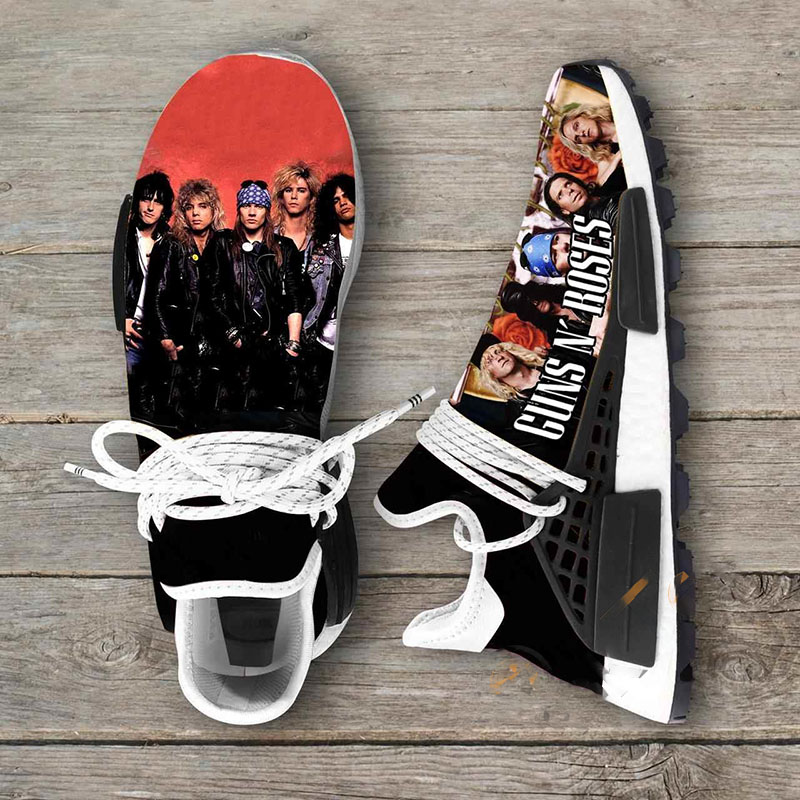 Guns N Roses Rock Band NMD Human Shoes 7 Guns N Roses Rock Band NMD Human Shoes
