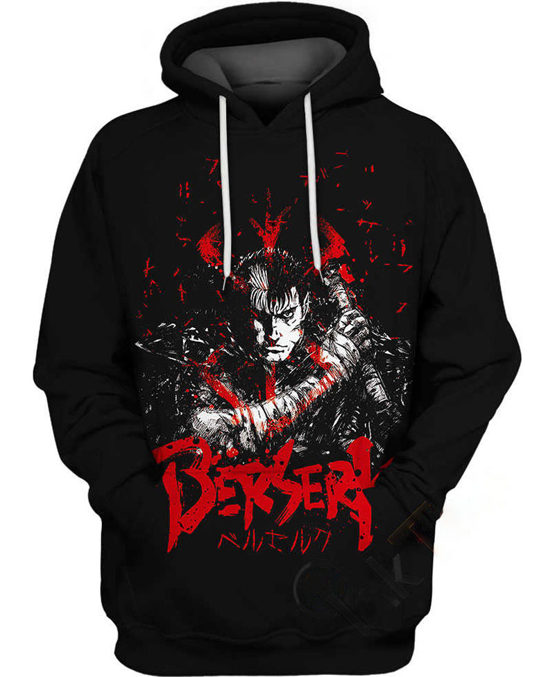 Guts Dark Knight Hoodie 3D