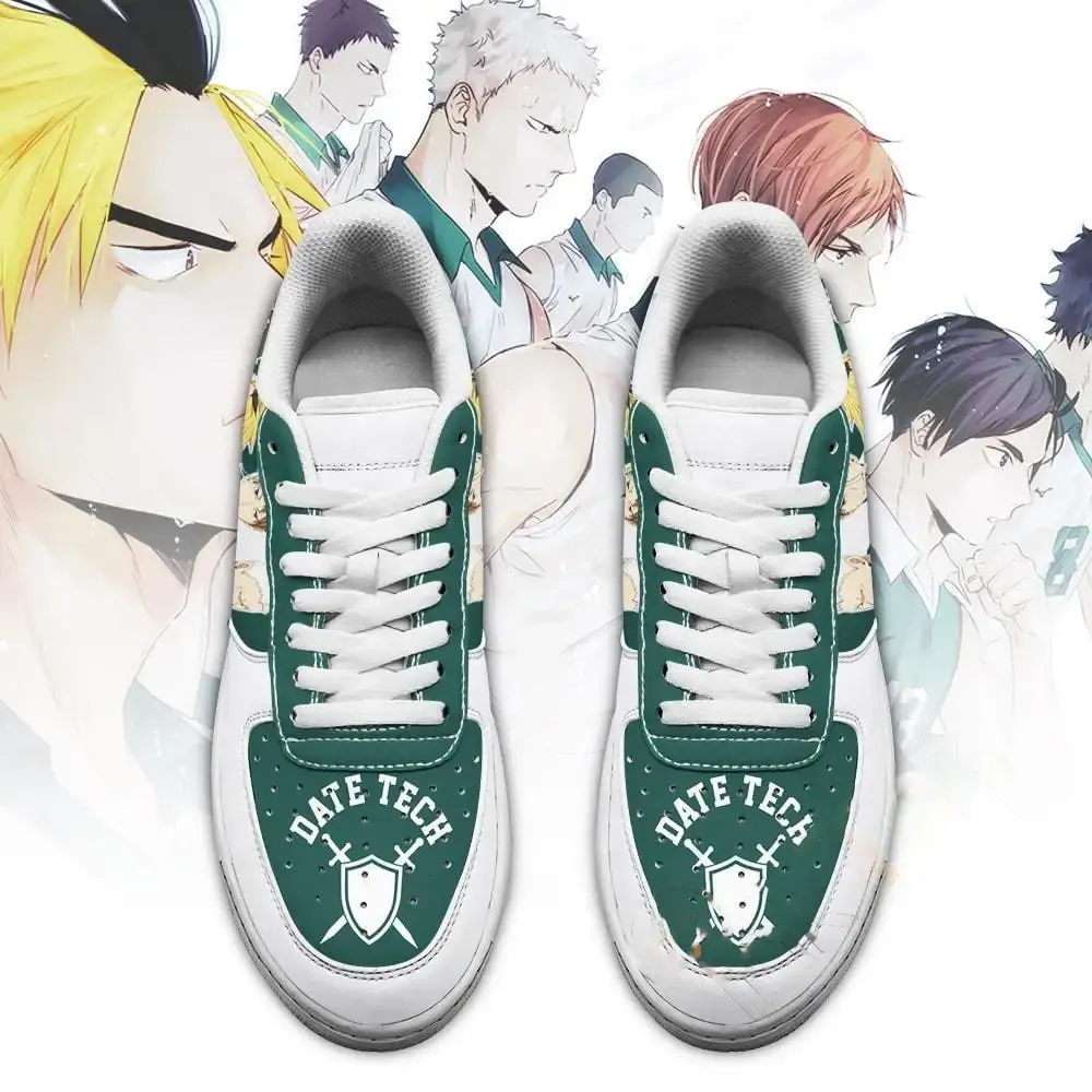 Haikyuu Date Tech High Team Haikyuu Anime Amazon Nike Air Force Shoes