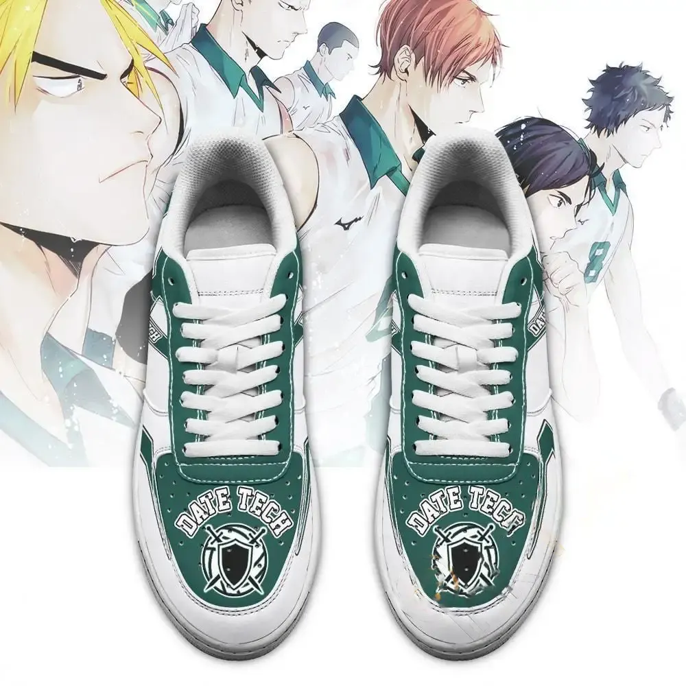 Haikyuu Date Tech High Uniform Nike Air Force Shoes