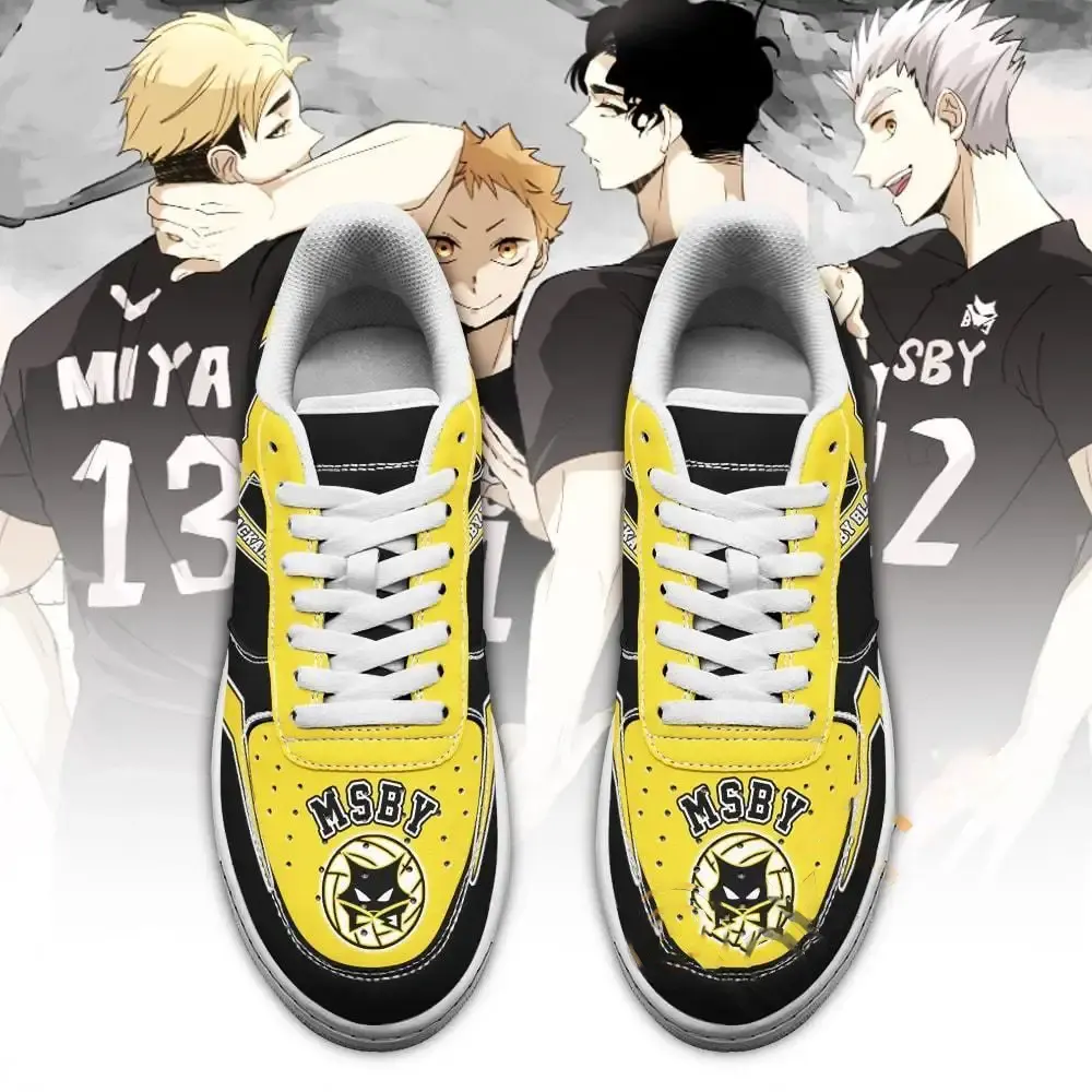Haikyuu Msby Black Jackals Uniform Haikyuu Anime Amazon Nike Air Force Shoes