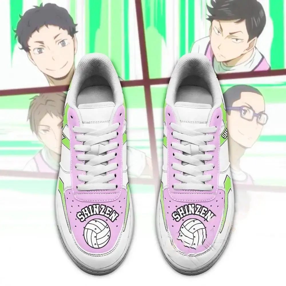 Haikyuu Shinzen High Uniform Haikyuu Anime Amazon Nike Air Force Shoes