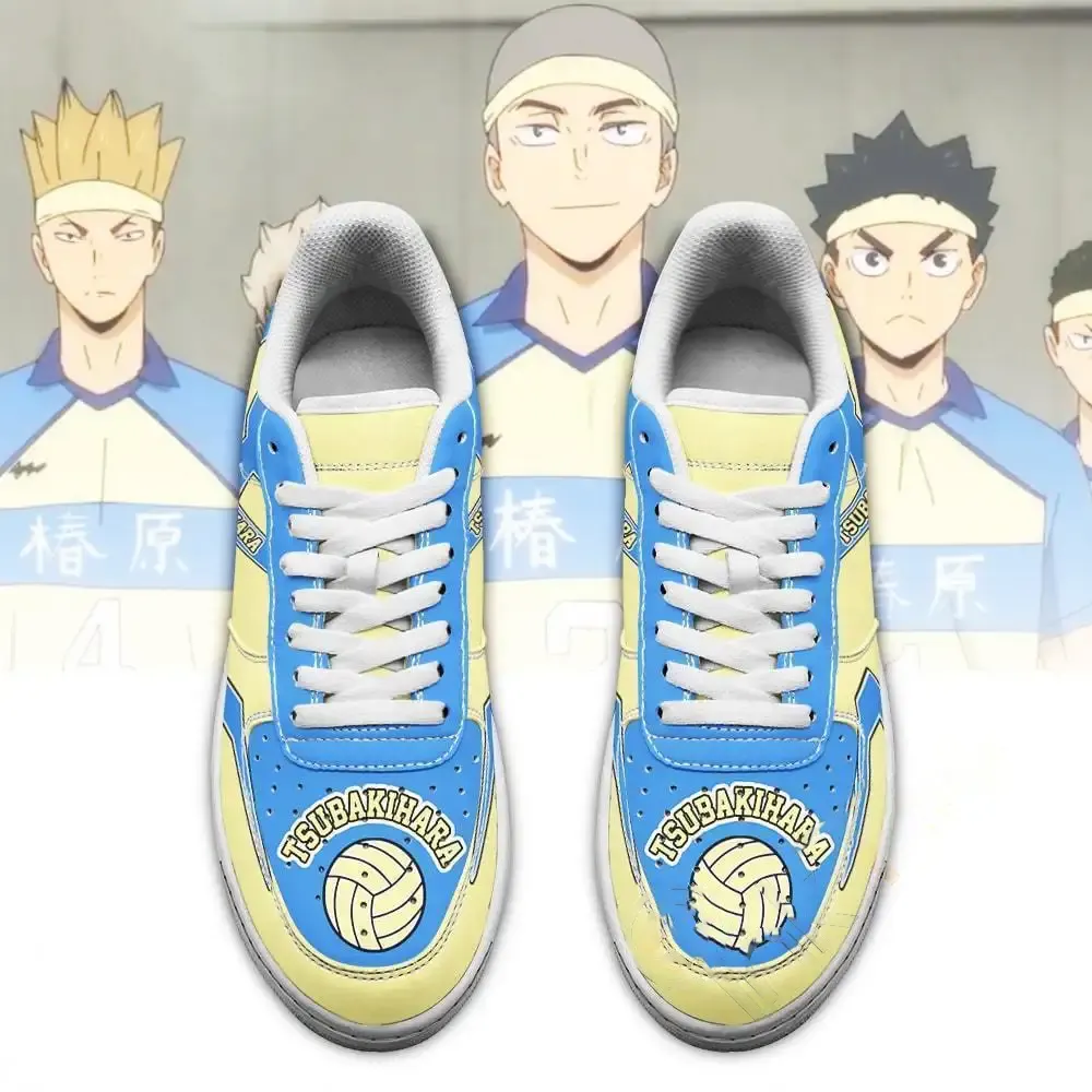 Haikyuu Tsubakihara Academy Uniform Haikyuu Anime Amazon Nike Air Force Shoes