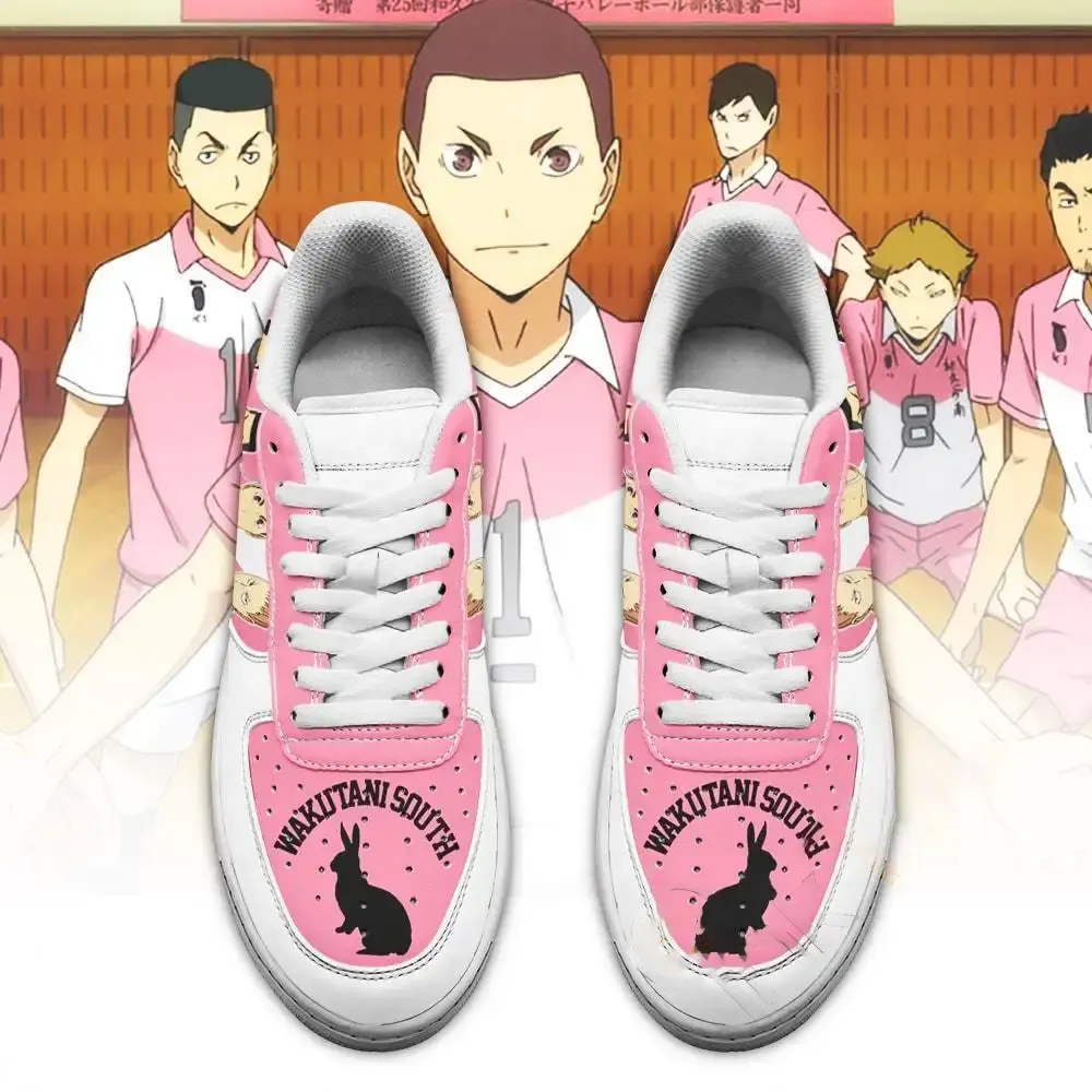 Haikyuu Wakutani South High Team Haikyuu Anime Amazon Nike Air Force Shoes
