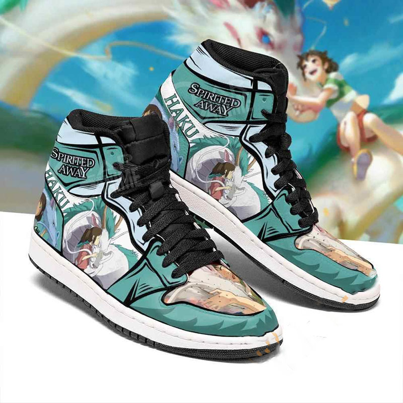 Haku Chihiro Spirited Away Sneakers Air Jordan Shoes