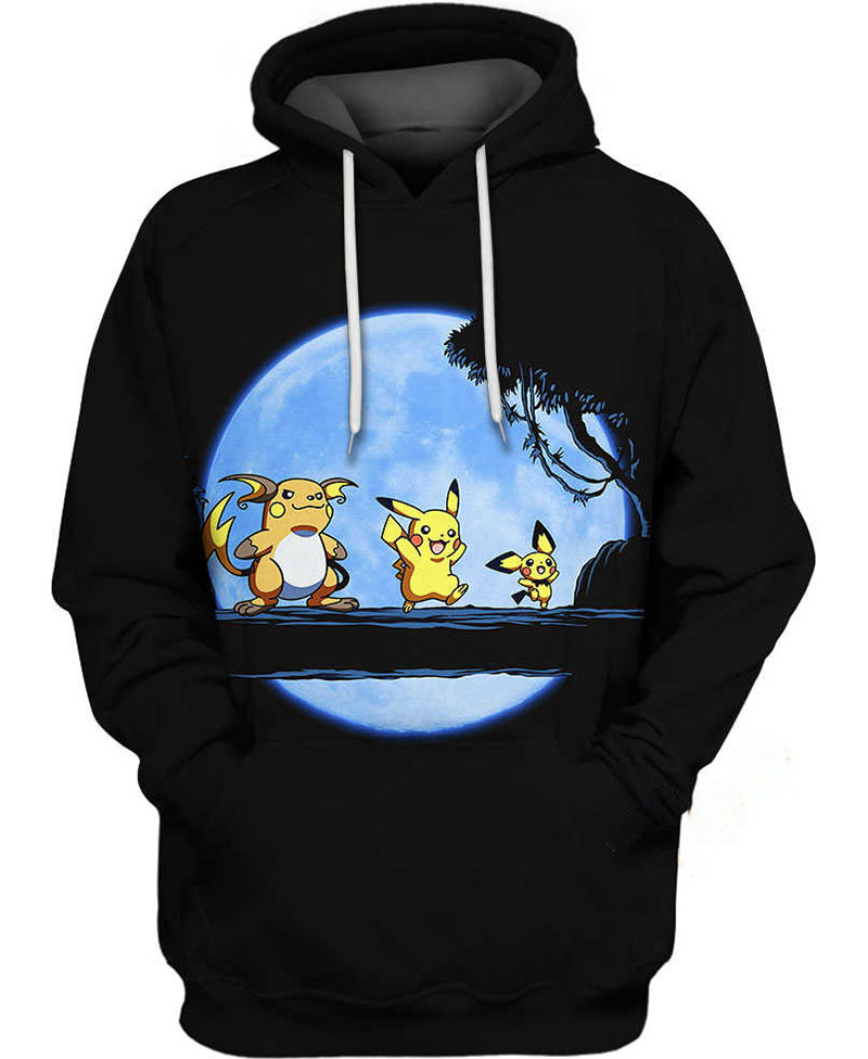 Hakuna Pikachu Hoodie 3D