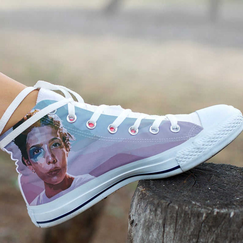 Halsey Singer Badlands Music High Top Shoes 4 Halsey Singer Badlands Music High Top Shoes