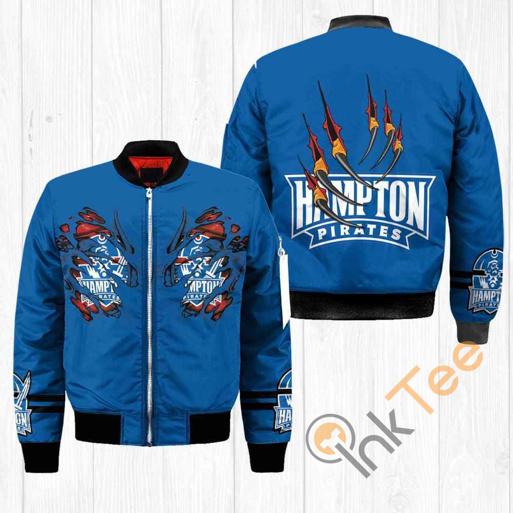 Hampton Pirates NCAA Claws Apparel Best Christmas Gift For Fans Bomber Jacket