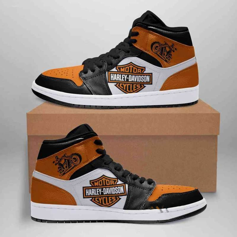 Harley Davidson Custom Air Jordan Shoes