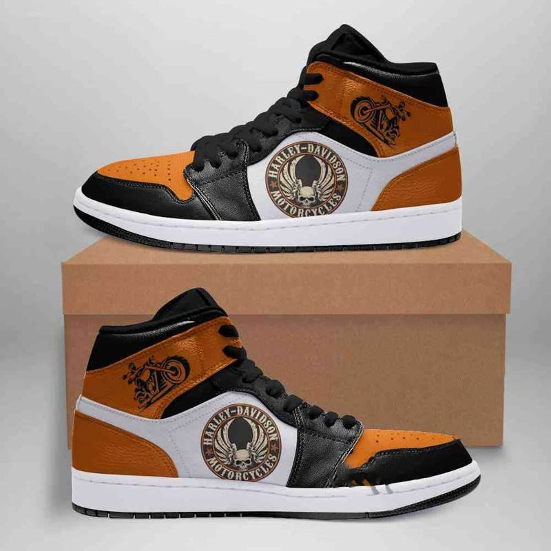 Harley Davidson Custom Air Jordan Shoes