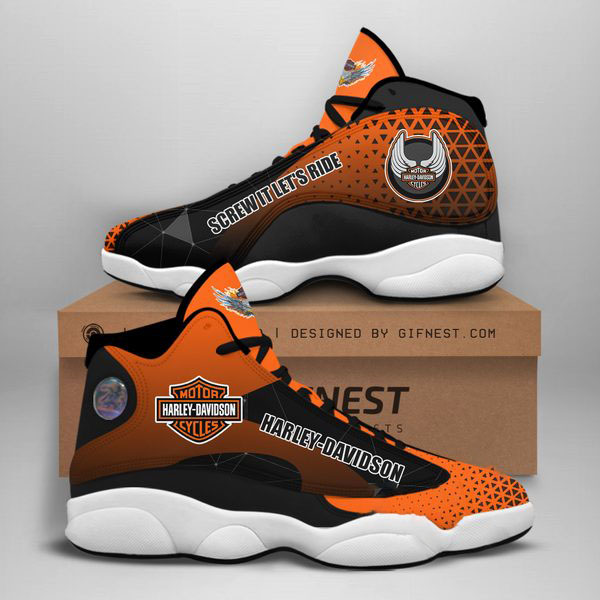 Harley Davidson Custom Air Jordan Shoes