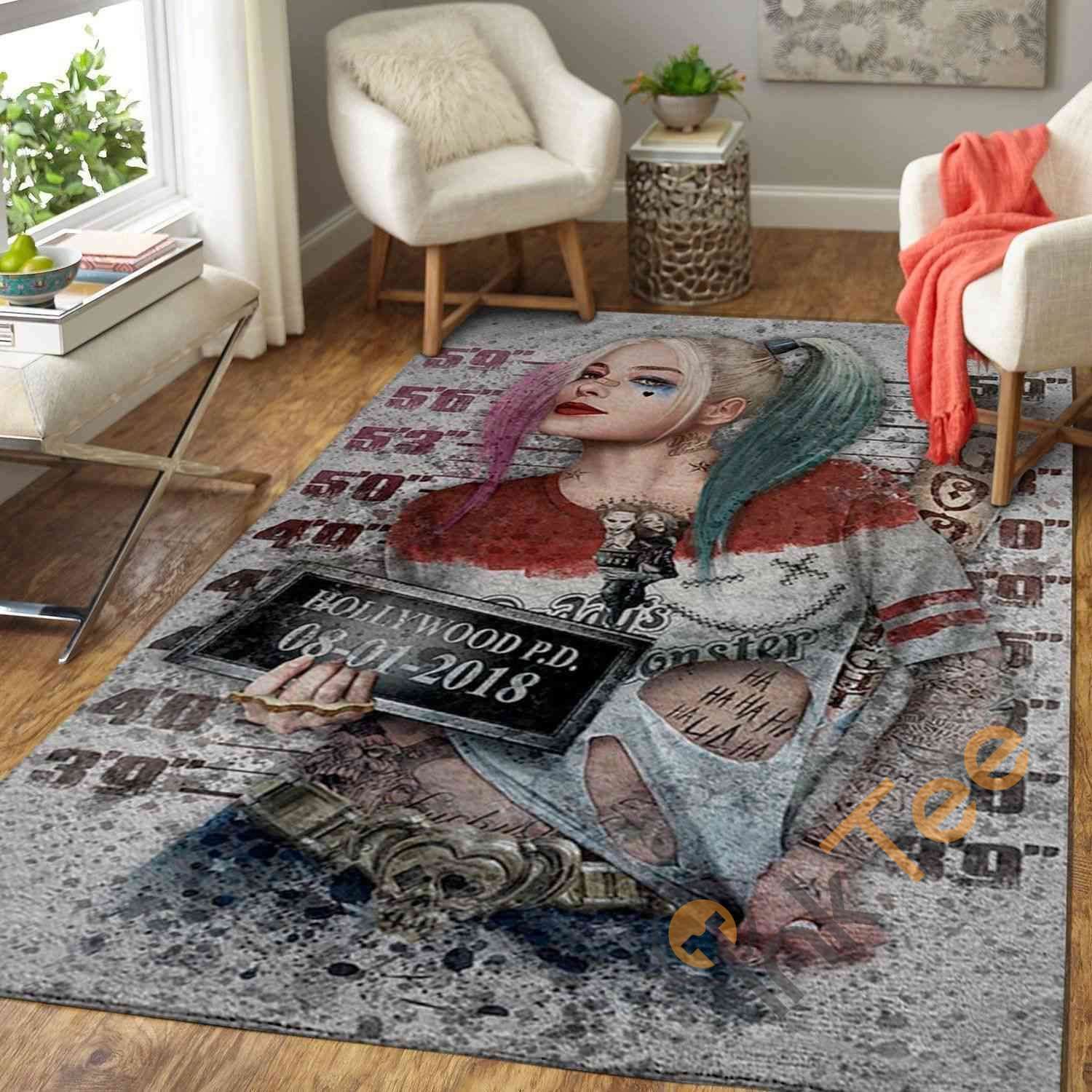 Harley Quinn Area Rug 2 Harley Quinn Area Rug