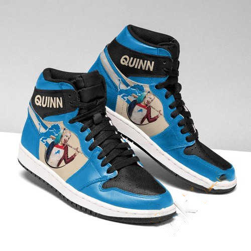 Harley Quinn Detroit Lions Jordan Custom Air Jordan Shoes