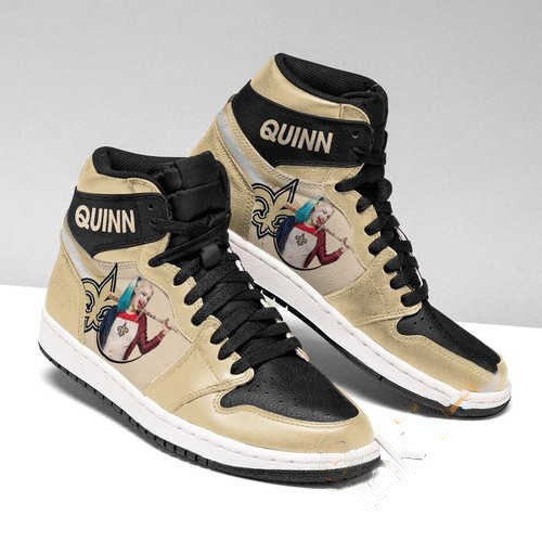 Harley Quinn New Orleans Saints Jordan Custom Air Jordan Shoes