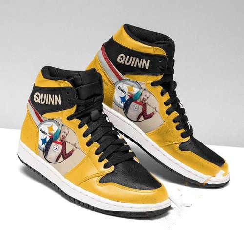 Harley Quinn Pittsburgh Steelers Jordan Custom Air Jordan Shoes