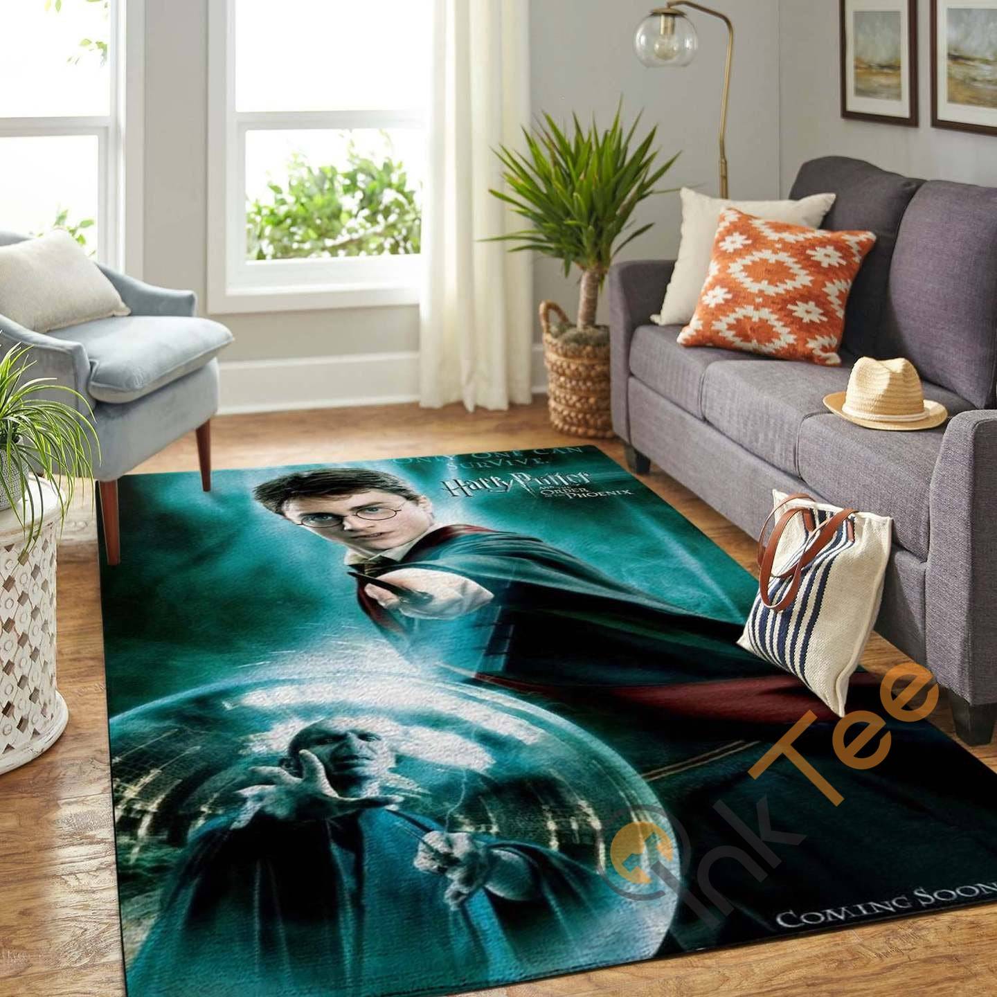 Harry Potter And Order Of The Phoenix Carpet Living Room Floor Decor Gift For Potter’s Fan Rug