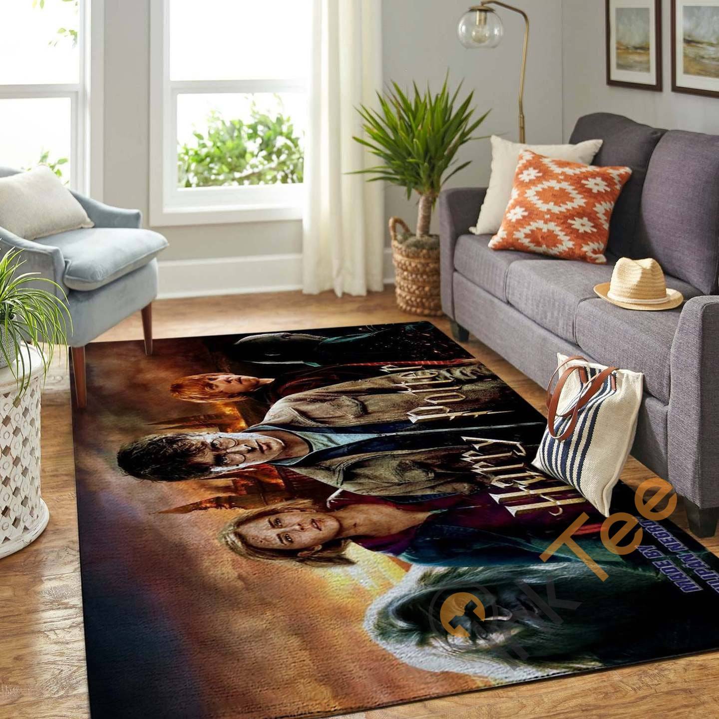 Harry Potter And Principal Hogwarts Carpet Living Room Floor Decor Gift For Potter’s Fan Rug
