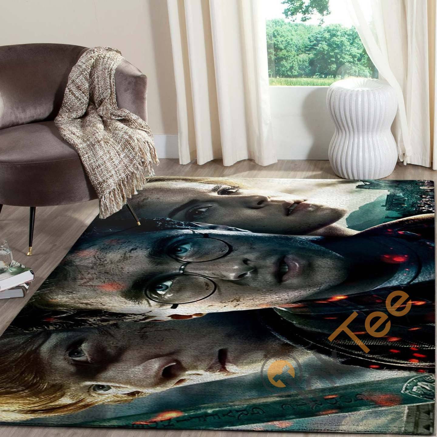 Harry Potter And Ron&hermione Carpet Living Room Floor Decor Gift For Potter's Fan Rug 2 Harry Potter And Ron&hermione Carpet Living Room Floor Decor Gift For Potter’s Fan Rug