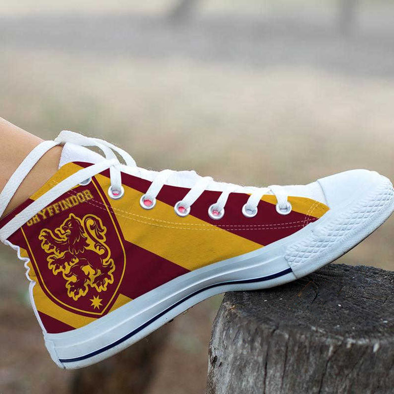 Harry Potter Custom Gryffindor Wizards Movie High Top Shoes