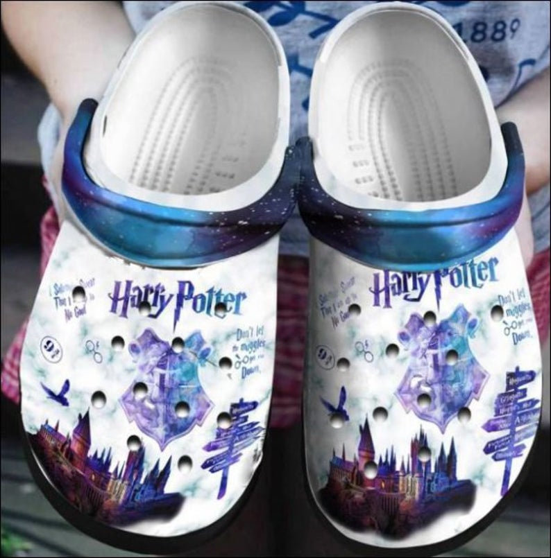 Harry Potter Galaxy Crocs Clog Shoes