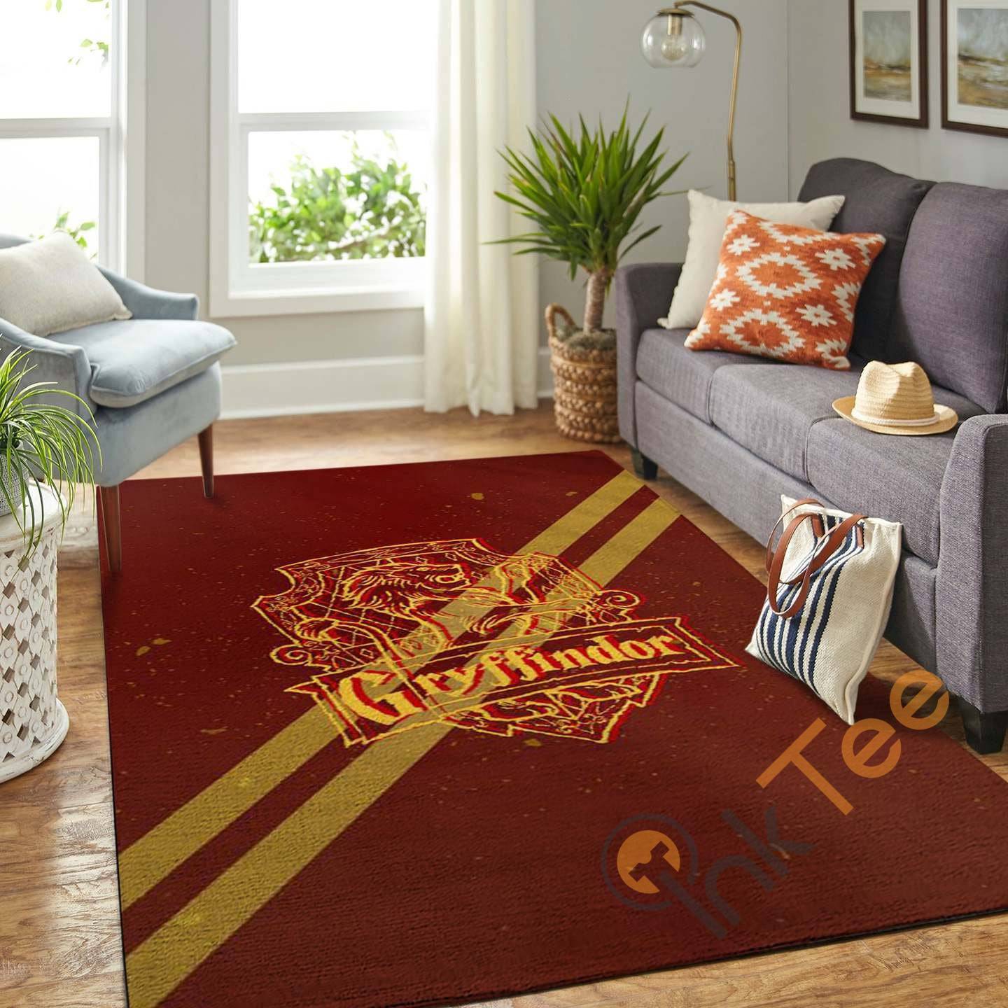 Harry Potter Gryffindor Living Room Carpet Floor Decor Beautiful Gift For Fan Rug 9 Harry Potter Gryffindor Living Room Carpet Floor Decor Beautiful Gift For Fan Rug