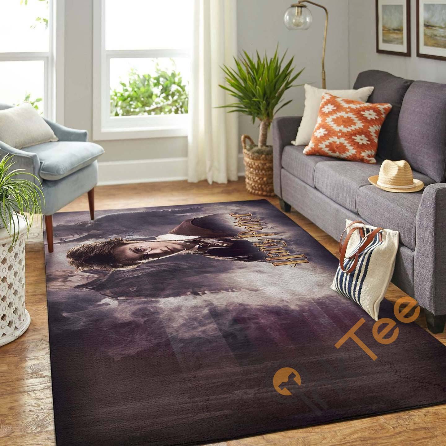 Harry Potter Living Room Carpet Floor Decor Beautiful Gift For Potter’s Fan Hogwart Rug