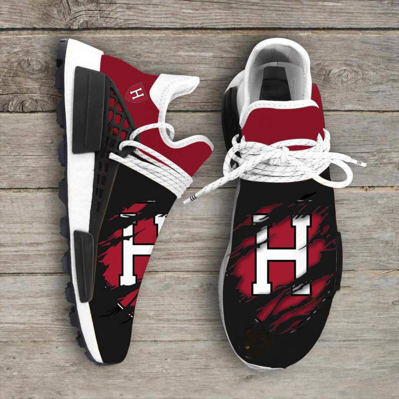 Harvard Crimson NCAA NMD Human Shoes
