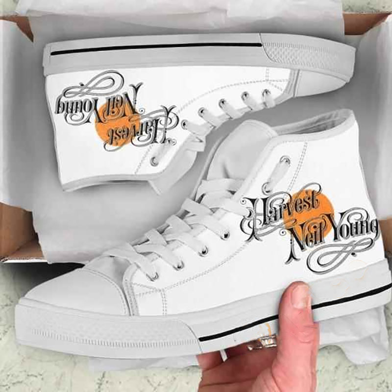 Harvest Neil Young High Top Shoes