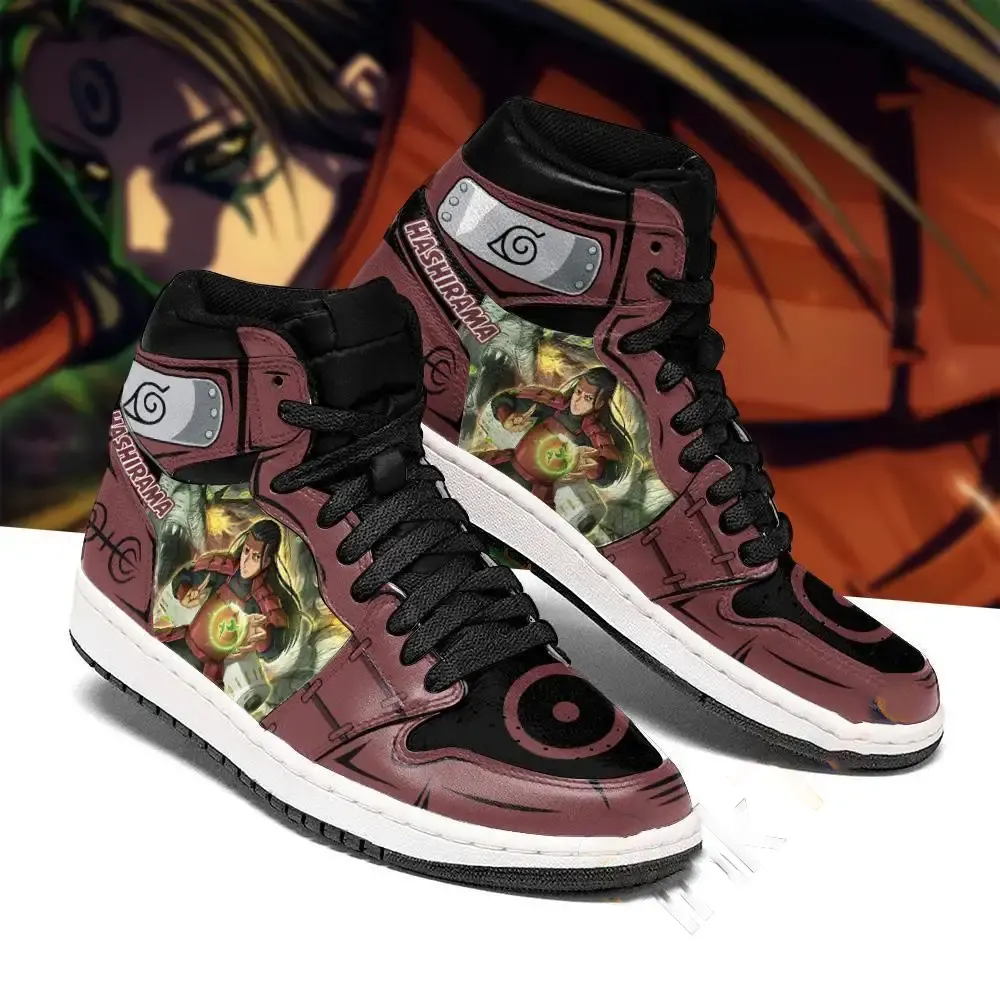 Hashirama Senju Jutsu Naruto Anime Amazon Air Jordan Shoes