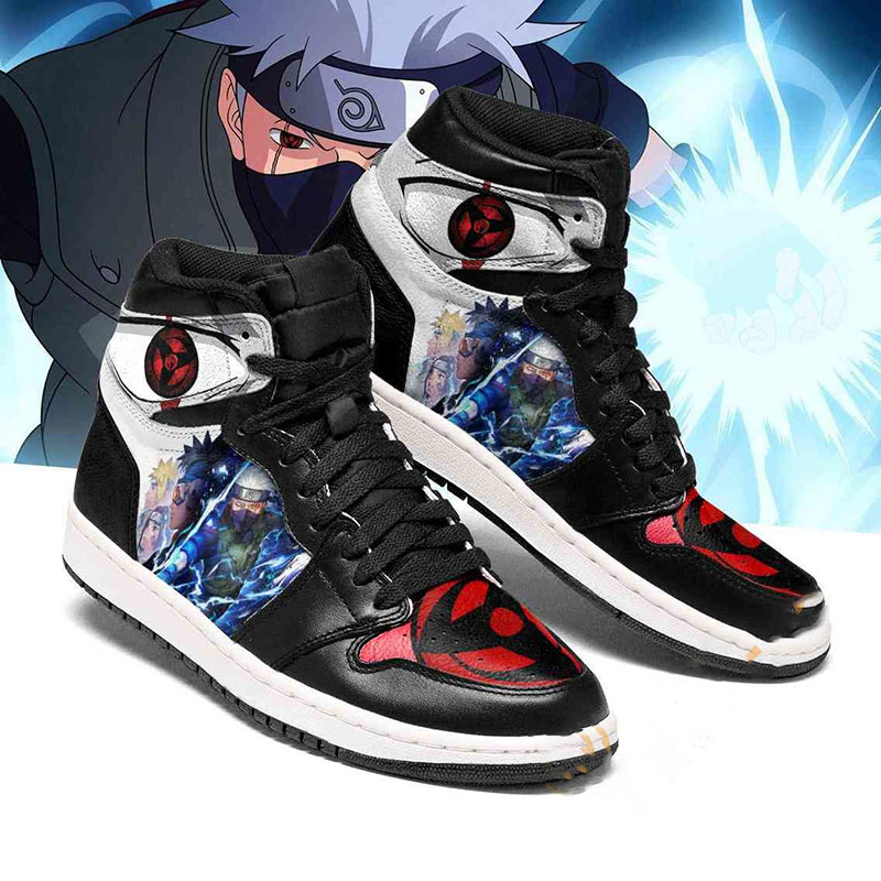 Hatake Kakashi Custom Air Jordan Shoes 2 Hatake Kakashi Custom Air Jordan Shoes