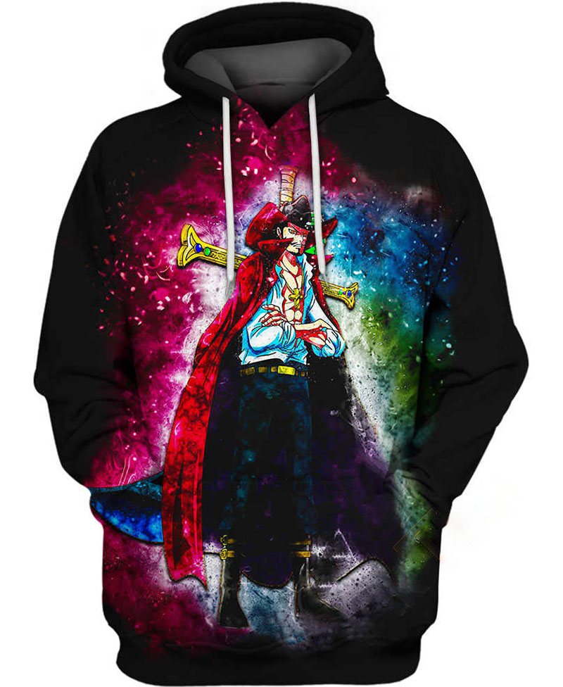 Hawk Eyes Mihawk Hoodie 3D 4 Hawk Eyes Mihawk Hoodie 3D