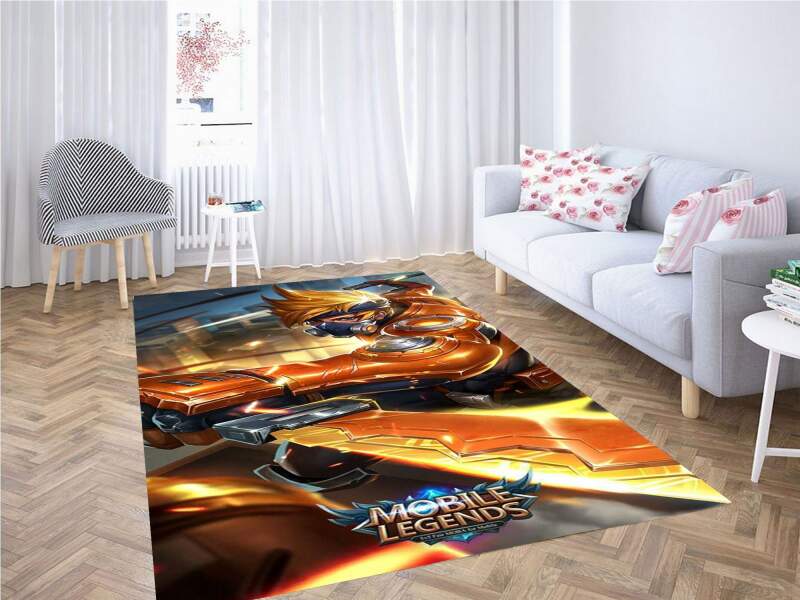 Hayabusa Skin Mobile Legends Carpet Rug 2 Hayabusa Skin Mobile Legends Carpet Rug